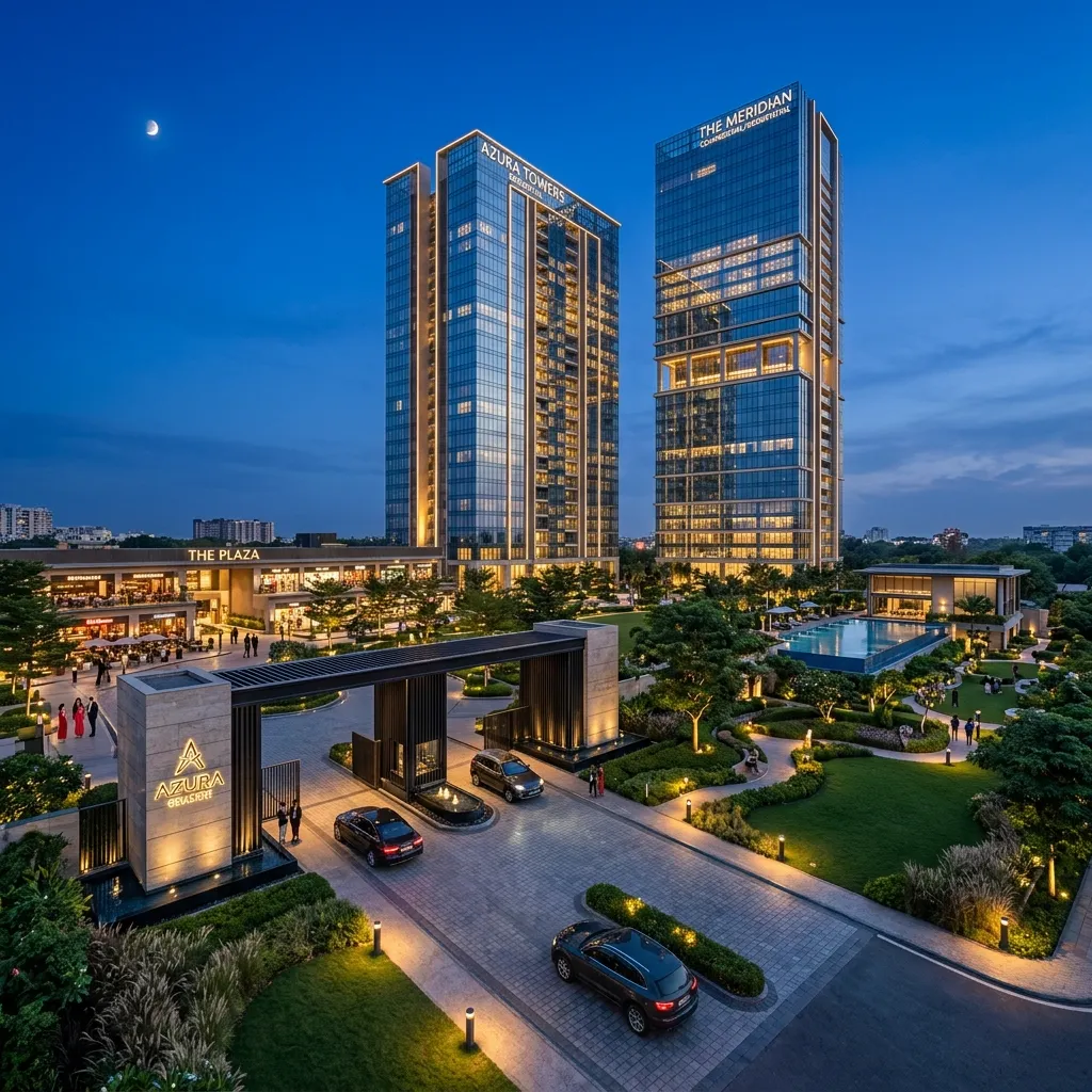 Landmark commercial towers near Yoshitha Infra developments